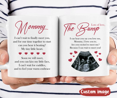 Personalized Gift For Future Mommy I Can't Wait To Meet You Mugs - MC - TT0604223