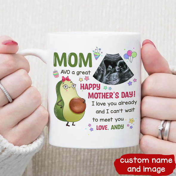 Personalized Gift For Future Mommy Happy Motther's Day Mugs - MC - TT140422 1