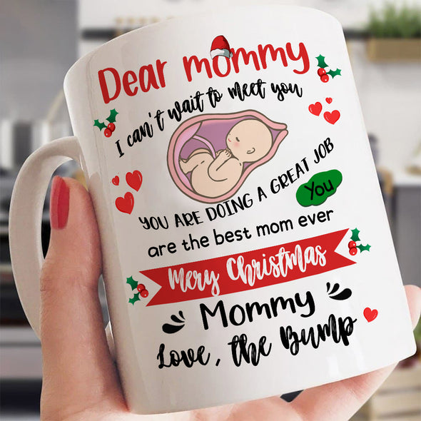 Gift For Future Mom Merry Christmas Mugs - Kv - KT1110217
