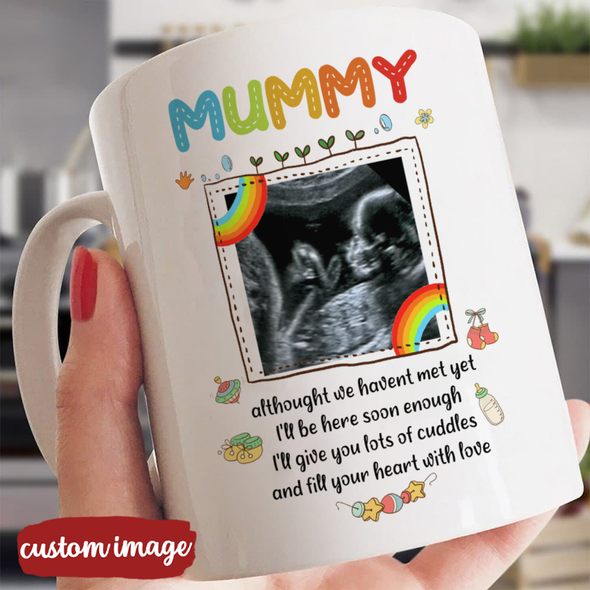 Personalized Gift For Future Mummy I'll Be Here Soon  Mugs - MC - TT0903224