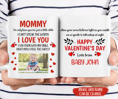 Personalized Gift For Future Mommy Valentine's Day  Mugs - MC - TT1801224 1