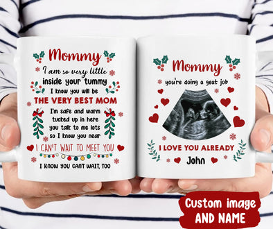 Personalized Gift For Future Mommy Can't Wait To Meet You Mugs - MC - TT1911216 1