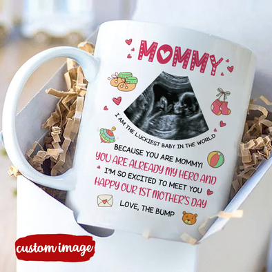 Personalized Gift For Future Mummy I Am So Excited To Meet You Mugs - MC - TT2202226
