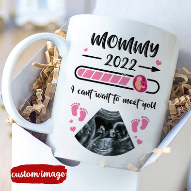Personalized Gift For Future Mummy I Can't Wait To Meet You Mugs - MC - TT2502225
