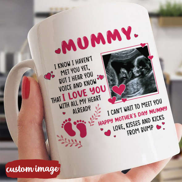 Personalized Gift For Future Mummy I Love You With All My Heart Mugs - MC - TT19022223