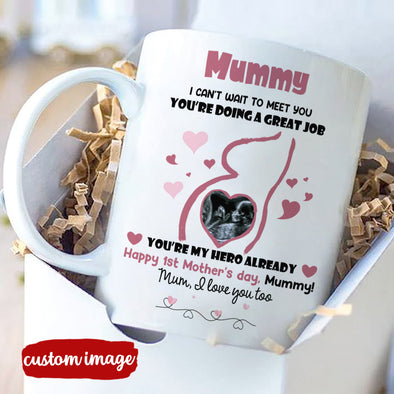 Personalized Gift For Future Mummy  I Love You Too Mugs - MC - TT2501225 2