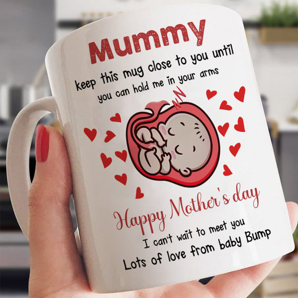 Gift For Future Mummy I Can Wait To Meet You Mugs - MC - TT2601222 1