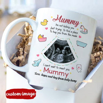Personalized Gift For Future Mummy To Hug You From The Inside Mugs - MC - TT2701224