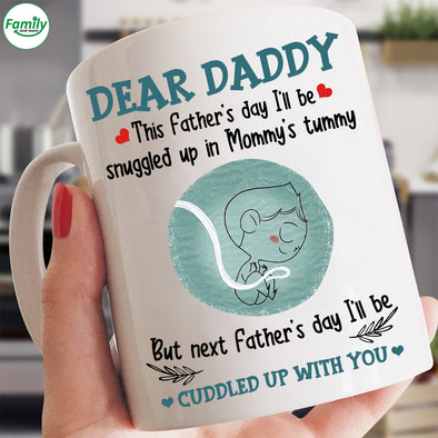 Father's day I'll be cuddled up with you-nk Mugs