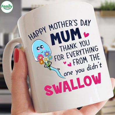 Happy Mother's Day Thank you for everything Mugs