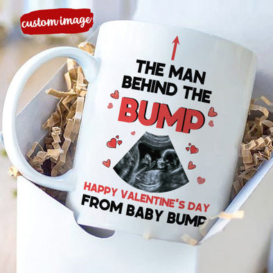 Personalized Gift For Future Daddy Happy Valentine's Day Mugs - MC - TT0701221 2