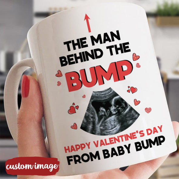 Personalized Gift For Future Daddy Happy Valentine's Day Mugs - MC - TT0701221 2
