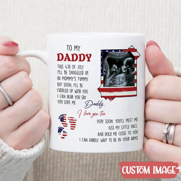 Personalized Gift For Future Daddy I Love You Too Mugs - PP - TT0306223
