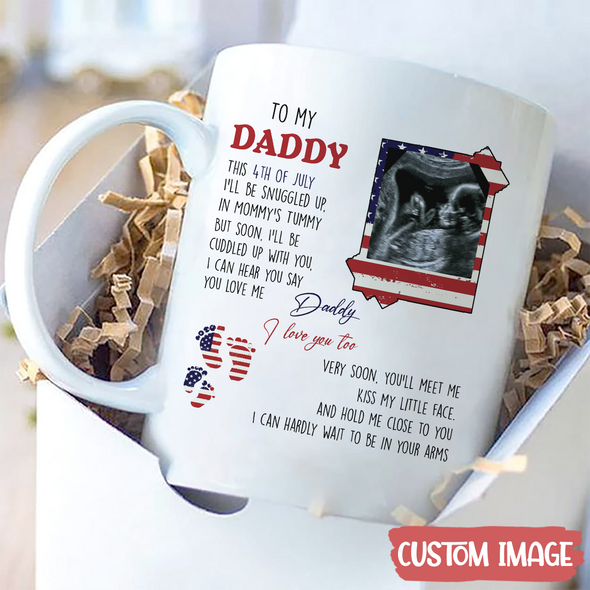 Personalized Gift For Future Daddy I Love You Too Mugs - PP - TT0306223