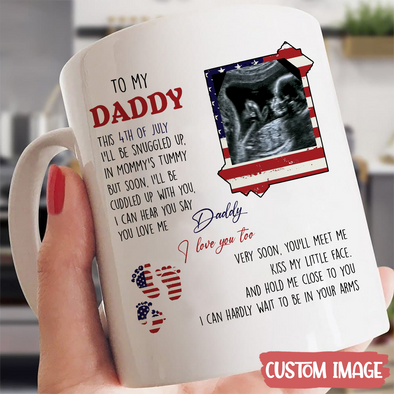 Personalized Gift For Future Daddy I Love You Too Mugs - PP - TT0306223