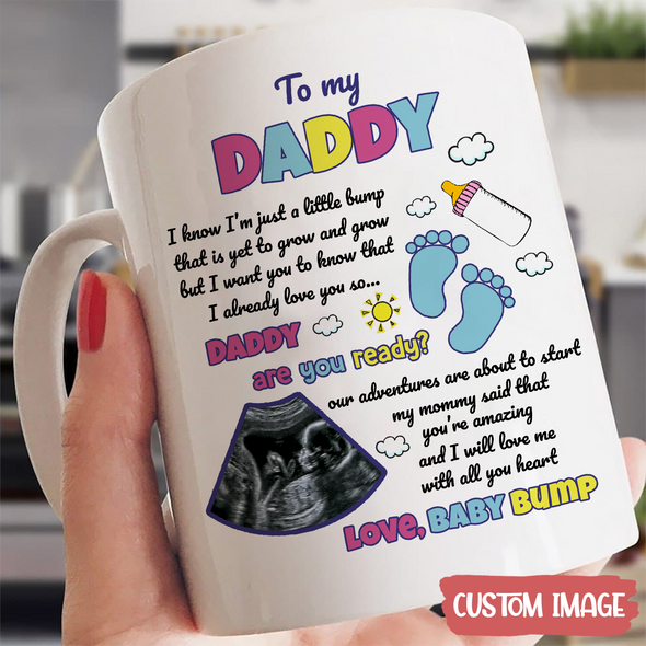 Personalized Gift For Future Daddy My Mommy Said That You Are Awesome Mugs - MC - TT1305225