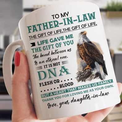 Gift For Father In Law Life Gave Me The Gift Of You Mugs - NT - TT2010213 2
