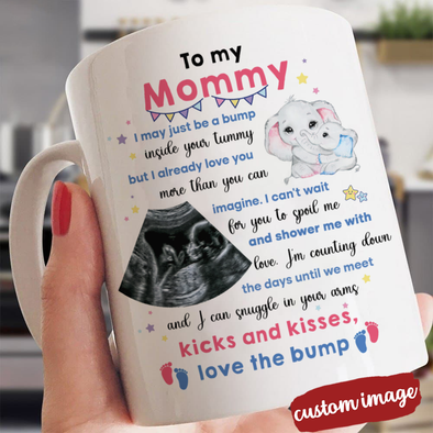 Personalized Gift For Future Mommy I Can't Wait For You To Spoil Me And Show Me With Love Mugs - MC - TT2203221