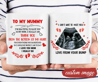 Personalized Gift For Future Mummy I'm Grateful To Have You As My Mom Mugs - MC - TT0902223