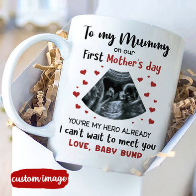 Personalized Gift For Future Mummy You Are My Hero Mugs - MC TT11022223 2