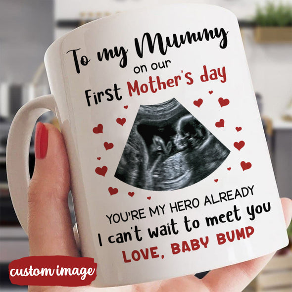 Personalized Gift For Future Mummy You Are My Hero Mugs - MC TT11022223 2