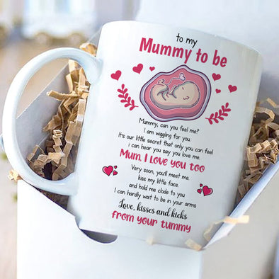Gift For Future Mummy Can You Feel Me Mugs - MC - TT2701225 2