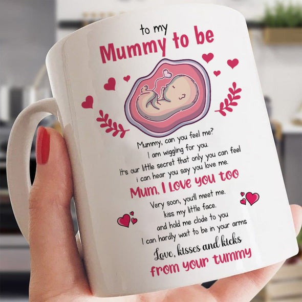 Gift For Future Mummy Can You Feel Me Mugs - MC - TT2701225 2