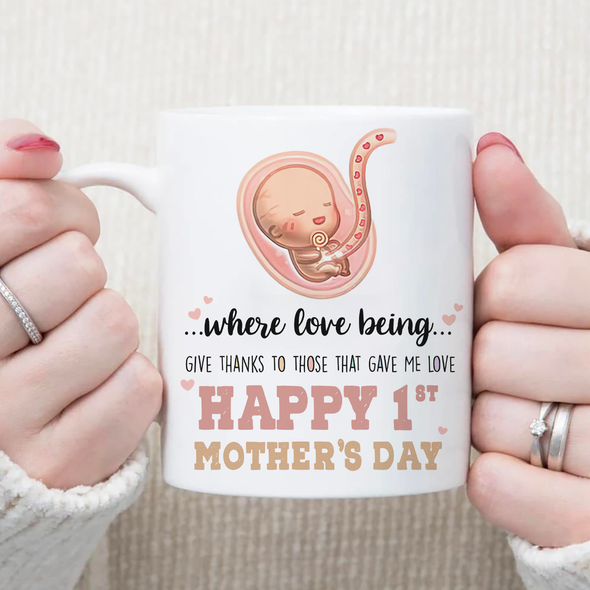 Gift For Mommy Happy 1st Mother's Day Mugs - MC - TT0804222 6