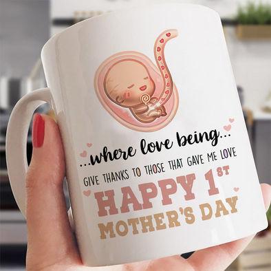 Gift For Mommy Happy 1st Mother's Day Mugs - MC - TT0804222 6