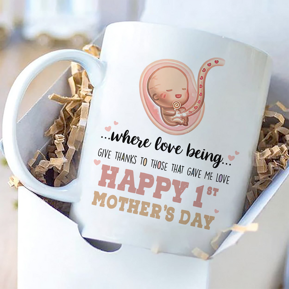 Gift For Mommy Happy 1st Mother's Day Mugs - MC - TT0804222 6