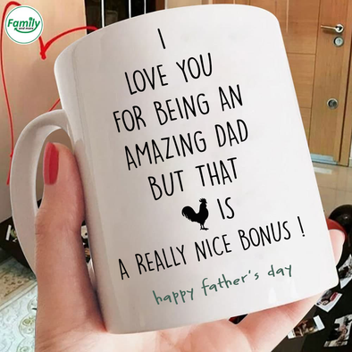 Happy father's day I love you Mugs