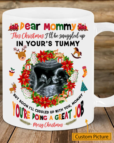 Personalized Gift For Mom I'll Be Cuddled Up With You Mugs - Kv