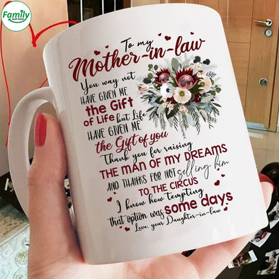 To My Mother In Law Love You Daughter in law Mugs
