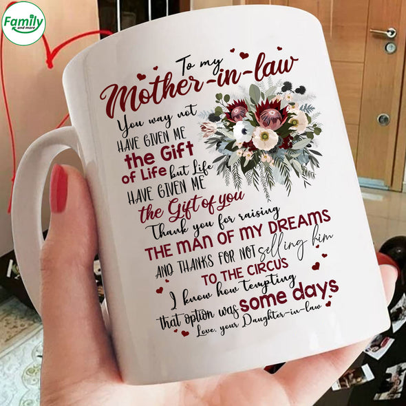 To My Mother In Law Love You Daughter in law Mugs