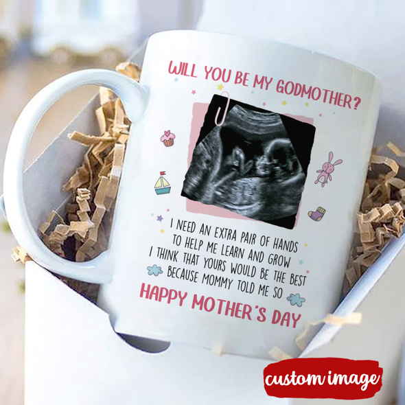 Personalized Gift For Future Mommy Will You Be My Godmother Mugs - MC - TT2303223 6