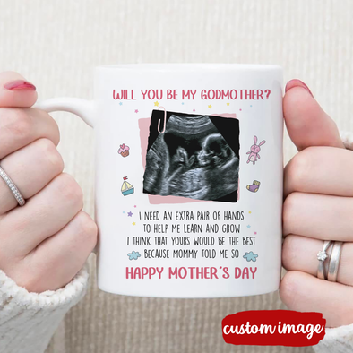 Personalized Gift For Future Mommy Will You Be My Godmother Mugs - MC - TT2303223 6