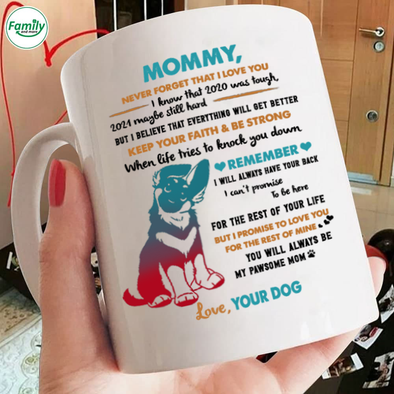 Happy Mother's Day German Shepherd Dog Mugs