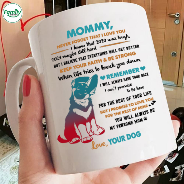 Happy Mother's Day German Shepherd Dog Mugs