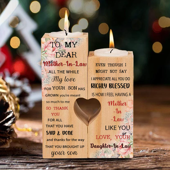 Gift For Mother In Law My Love Candle Holder - Nt