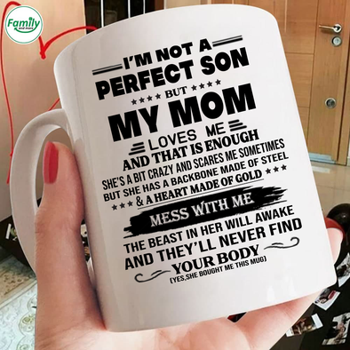 Happy mother's day to my Mom Mugs