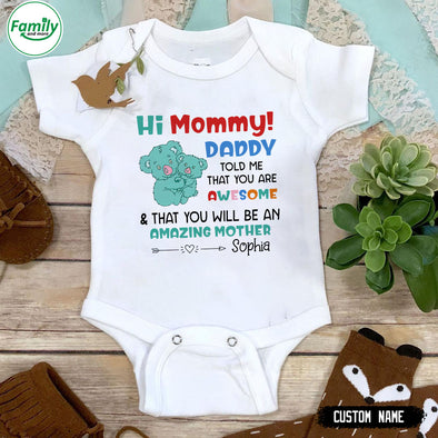 Gift For Mommy That You Will An Be Amazing Mother Baby Onesie- TT - LT1403223