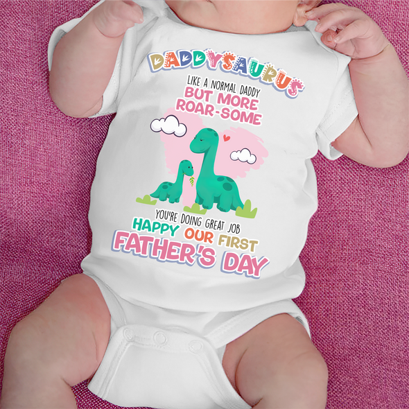 Gift For Father You Are Doing A Great Job Baby Onesie - MC - TT0505227