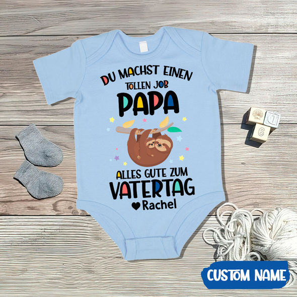 Du Machst Einen Tollen Job Papa Baby Onesie - AD - TT2104224