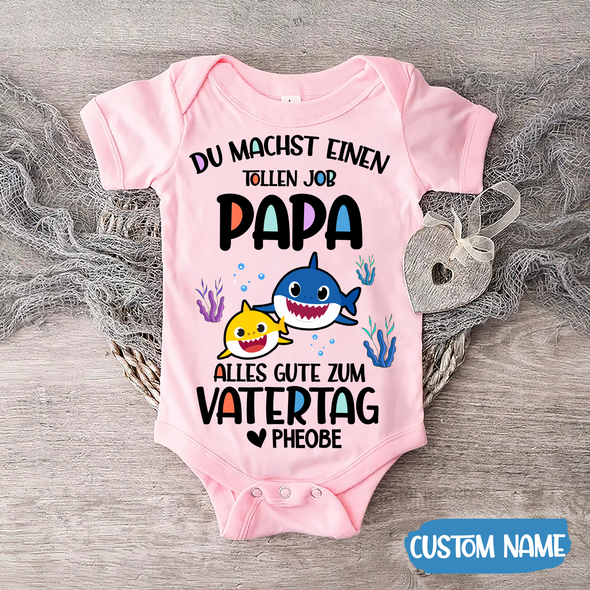 Du Machst Einen Tollen Job Papa Baby Onesie - AD - TT2104226