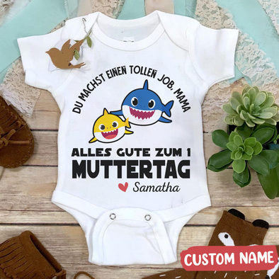 Du Machst Einen Tullen Job Mama Baby Onesie - AD - TT13042210
