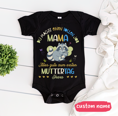 Geschenk Für Mutter Du Machst Einen Tollen Job Mama Baby Onesie - AD - TT1304228