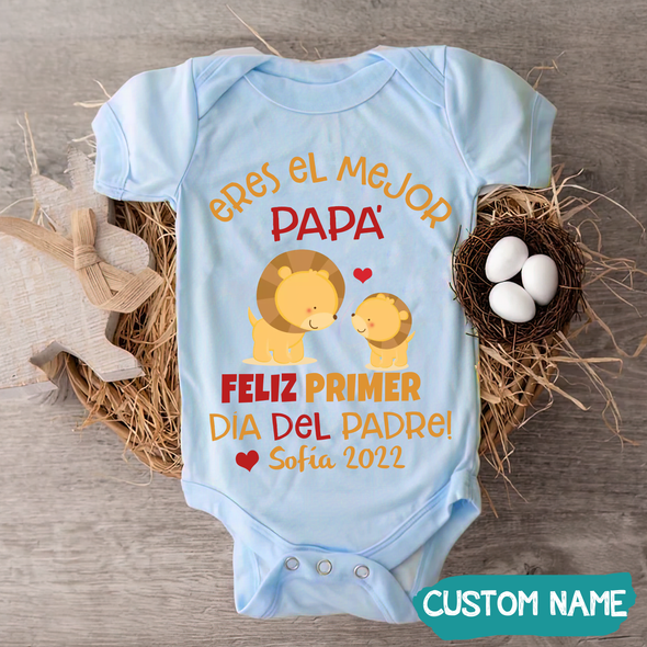 Regalo Para Bebe Eres El Mejor Papá Onesie - JD - TT2505228