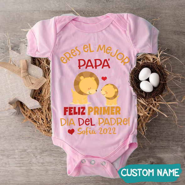 Regalo Para Bebe Eres El Mejor Papá Onesie - JD - TT2505228