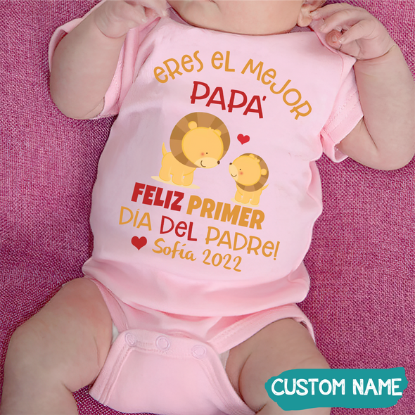 Regalo Para Bebe Eres El Mejor Papá Onesie - JD - TT2505228