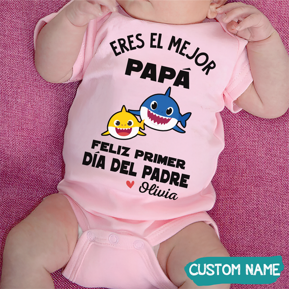 Feliz Primer Día Del Padre Baby Onesie - JD - TT3105223